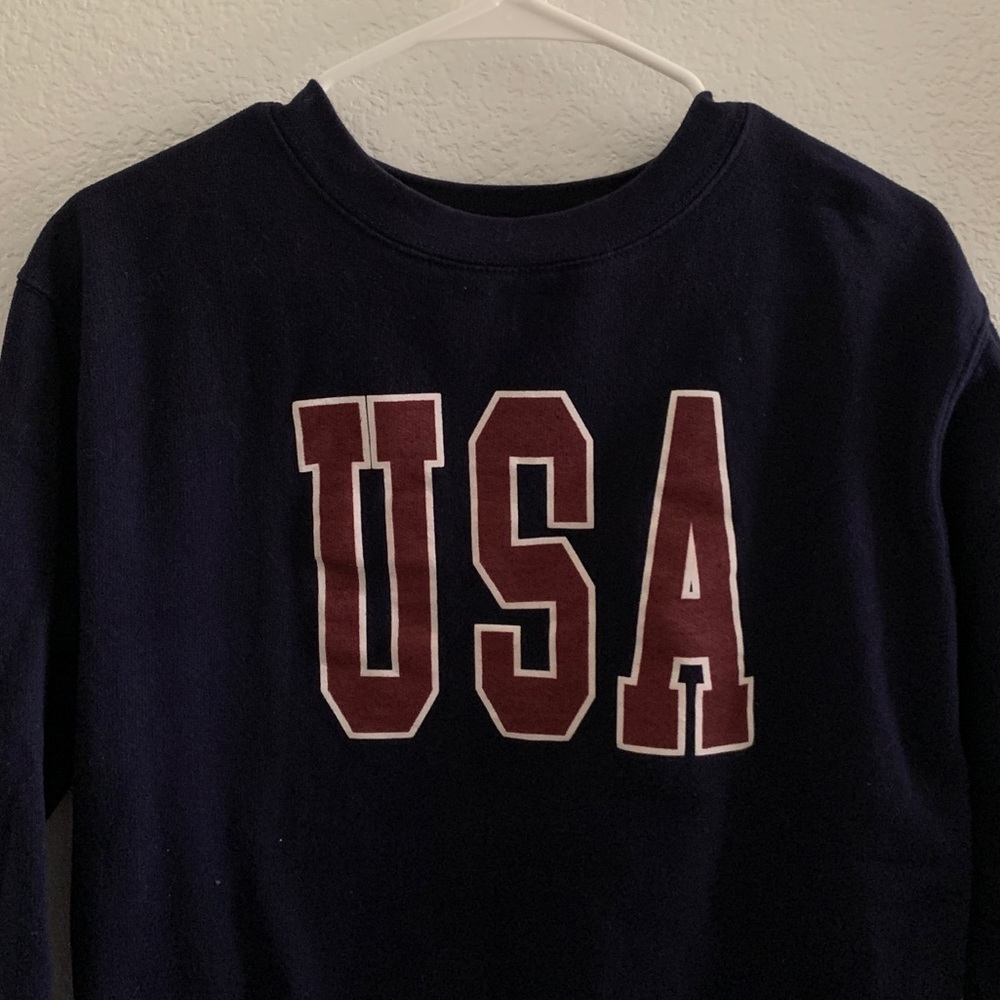 USA crew neck